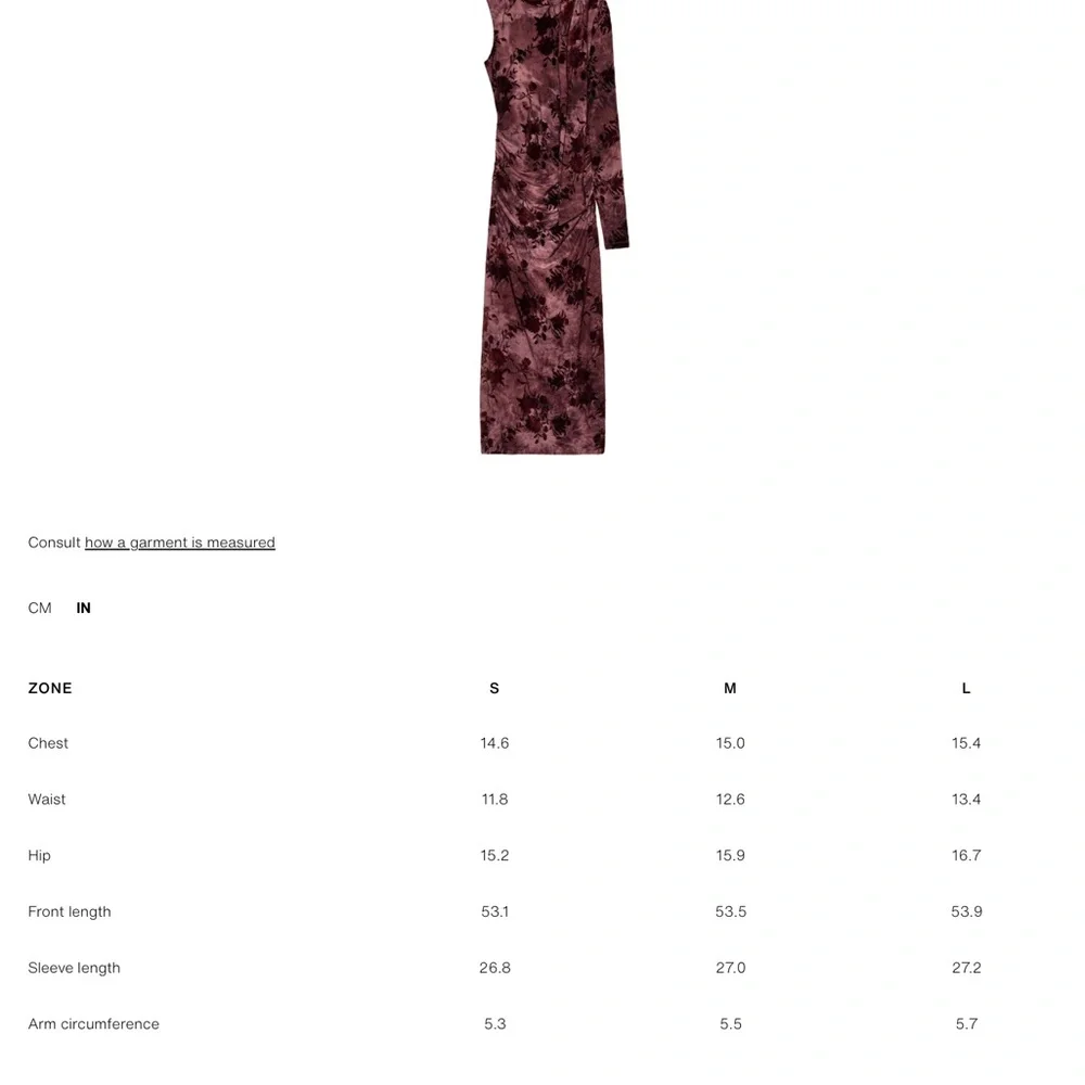 LONG SCARF PRINT DRESS - Picture 5 of 6